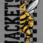 Jackets Grunge Checkered Sports Mascot Ready to Press Transfer DTF Transfer Sublimation Transfer
