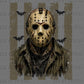 Hockey Mask Horror Guy Halloween Ready to Press DTF Transfers Sublimation Transfers