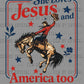 She Loves Jesus and America 4th of July USA Patriotic Ready to Press DTF Transfers Sublimation Transfers