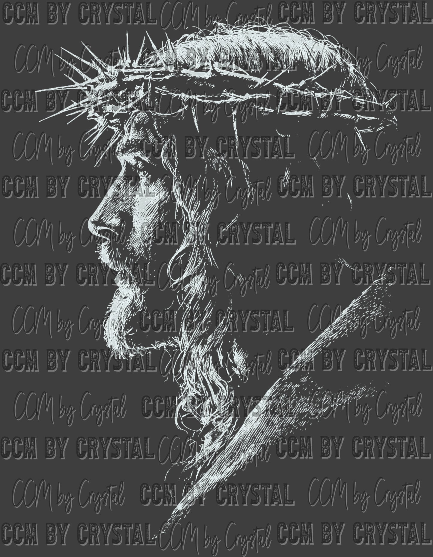 Jesus Faith Religious DTF Transfer
