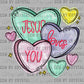 Jesus Loves You Christian Valentines Day Ready to Press Transfer DTF Transfer Sublimation Transfer