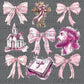 Pink Jesus Coquette Ready to Press Transfer DTF Transfer Sublimation Transfer