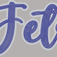 Jets Approximately 11" wide Spangle Transfer