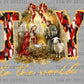 Gold Christmas Joy to the World Ready to Press Transfer DTF Transfer Sublimation Transfer