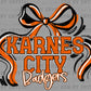 Karnes City Badgers Mascot Ready to Press Transfer DTF Transfer Sublimation Transfer