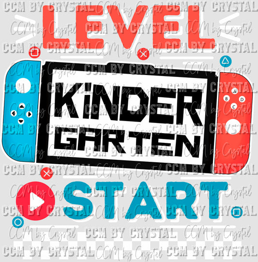 Kindergarten Video Game Ready to Press Transfer