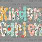 Kindergarten Back to School Ready to Press Transfer DTF Transfer Sublimation Transfer