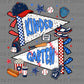 Kindergarten Back to School Baseball Ready to Press DTF Transfers Sublimation Transfers