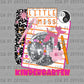 Kindergarten Grade Disco Back to School Ready to Press Transfer DTF Transfer Sublimation Transfer