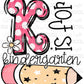 K is for Kindergarten School Ready to Press Transfer DTF Transfer Sublimation Transfer