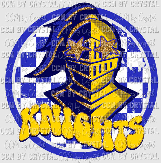 Knights Mascot Ready to Press Transfer