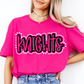 Knights Doodle Mascot Ready to Press Transfer DTF Transfer Sublimation Transfer