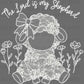 Lace Lamb Easter Ready to Press Transfer DTF Transfer Sublimation Transfer