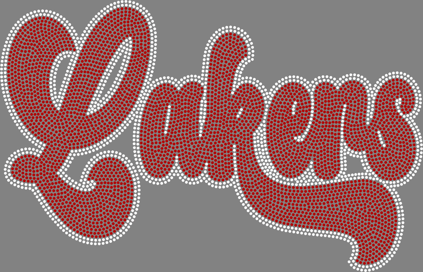 Lakers 2-Color Approximately 11"X6" Spangle Transfer