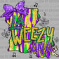 LA Weezy Ana Mardi Gras Ready to Press Transfer DTF Transfer Sublimation Transfer