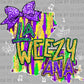 LA Weezy Ana Mardi Gras Ready to Press Transfer DTF Transfer
