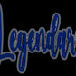 Legendary 11" 2-Color Ready to Press Spangle Transfer Bling Transfer Sparkle Transfer