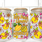 Easy Peasy lemon Squeezy UV Transfer 16oz Libby Glass Can Wrap Ready to Apply