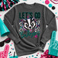 Let's Go Badgers Mascot Ready to Press DTF Transfers