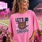 Let's Go Bobcats Mascot Ready to Press DTF Transfers