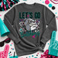 Let's Go Bulldogs Mascot Ready to Press DTF Transfers