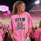 Let's Go Vikings Mascot Ready to Press DTF Transfers