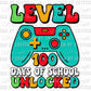 Level 100 Days Complete Ready to Press Transfer