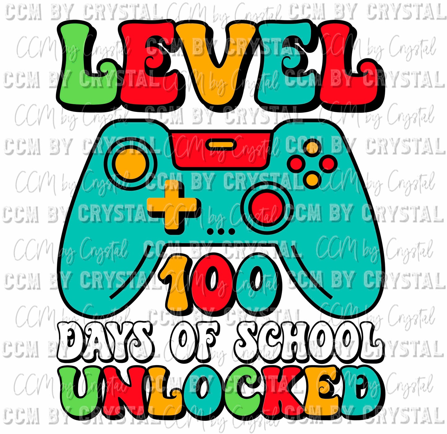 Level 100 Days Complete Ready to Press Transfer