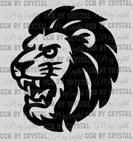Lions Mascot Ready to Press Transfer DTF Transfer Sublimation Transfer
