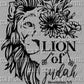 Lion of Judah Revelation 5:5 Jesus Christian Ready to Press Transfer DTF Transfer Sublimation Transfer