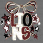 Kenedy Lions Ready to Press Transfer DTF Transfer Sublimation Transfer