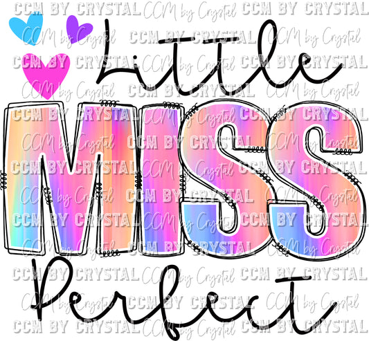 Little Miss Perfect Ready to Press Transfer