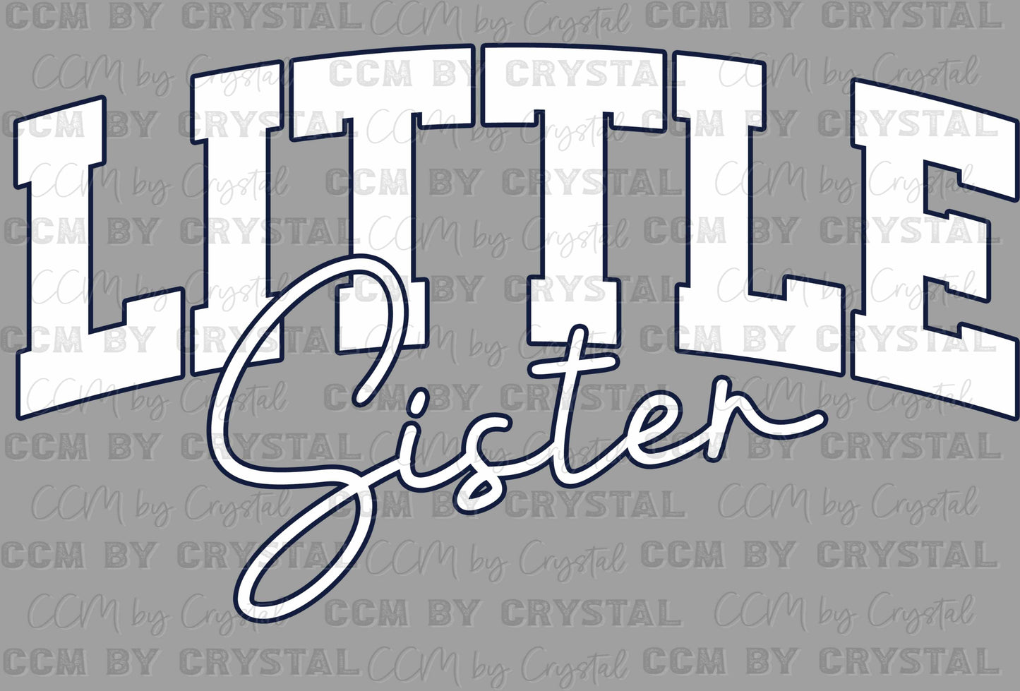 Little Sister Ready to Press DTF Transfers Sublimation Transfers