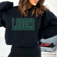 Loboes 11" Wide 2- Color Spangle Transfer