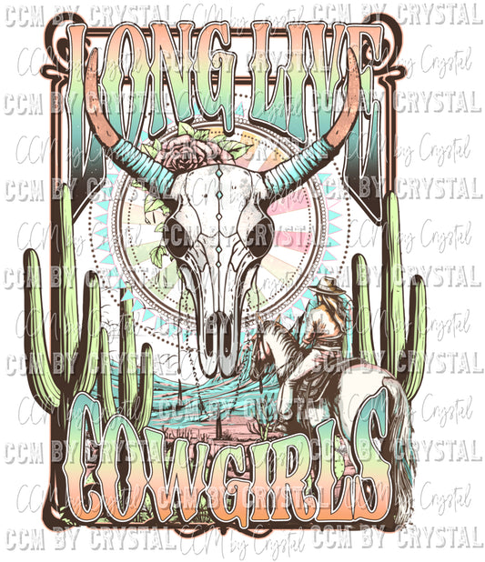 Long Live Cowgirls with Cowgirl Ready to Press Transfer