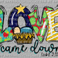 Love Came Down Jesus Manger Christmas Ready to Press Transfer DTF Transfer Sublimation Transfer