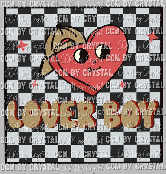 Lover Boy Valentine's Day Ready to Press Transfer