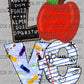 Love School Student Teacher Ready to Press Transfer DTF Transfer Sublimation Transfer