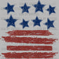 Loves Jesus and America Too Stars and Stripes Pocket Ready to Press Transfer DTF Transfer Sublimation Transfer