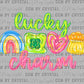Lucky Charm St. Patrick's Day Ready to Press Instant Peel DTF Transfers Sublimation Transfers