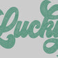 Lucky St Patrick's Day 11" Wide Spangle Ready to Press Transfer