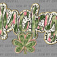 Lucky St Patrick's Day Highland Cow Ready to Press Transfer DTF Transfer Sublimation Transfer