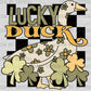 St. Patrick's Day Lucky Duck Ready to Press Transfer