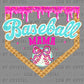 Baseball Mama Drip Ice Cream Ready to Press Transfer DTF Transfer Sublimation Transfer