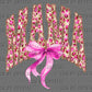 Pink Leopard Mama Ready to Press Instant Peel DTF Transfers Sublimation Transfers