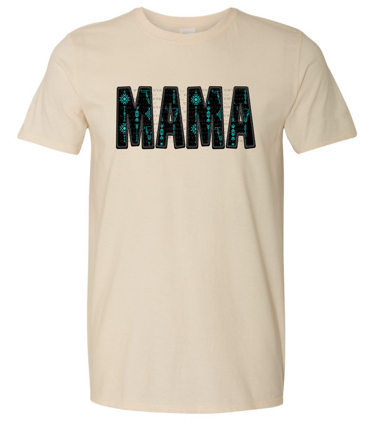 Western Mama Aztec DTF Western T-Shirt