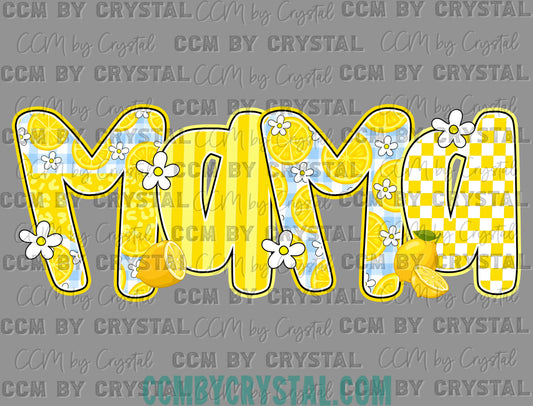 Mama Lemons Summer Ready to Press Transfer DTF Transfer Sublimation Transfer