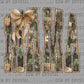 Mama Camo Brown Bow Ready to Press Instant Peel DTF Transfers Sublimation Transfers