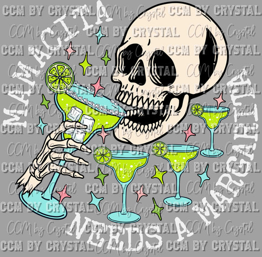 Mamacita needs a Margarita Cinco De Mayo Ready to Press Transfer DTF Transfer Sublimation Transfer
