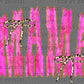 Pink Mama Valentines Day Faux Glitter Ready to Press DTF Transfers Sublimation Transfers